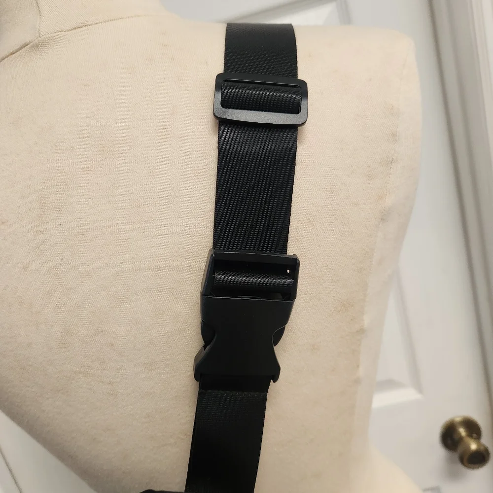 Leopard Minnie Mouse Black Crossbody Bag - Picture 3 of 7